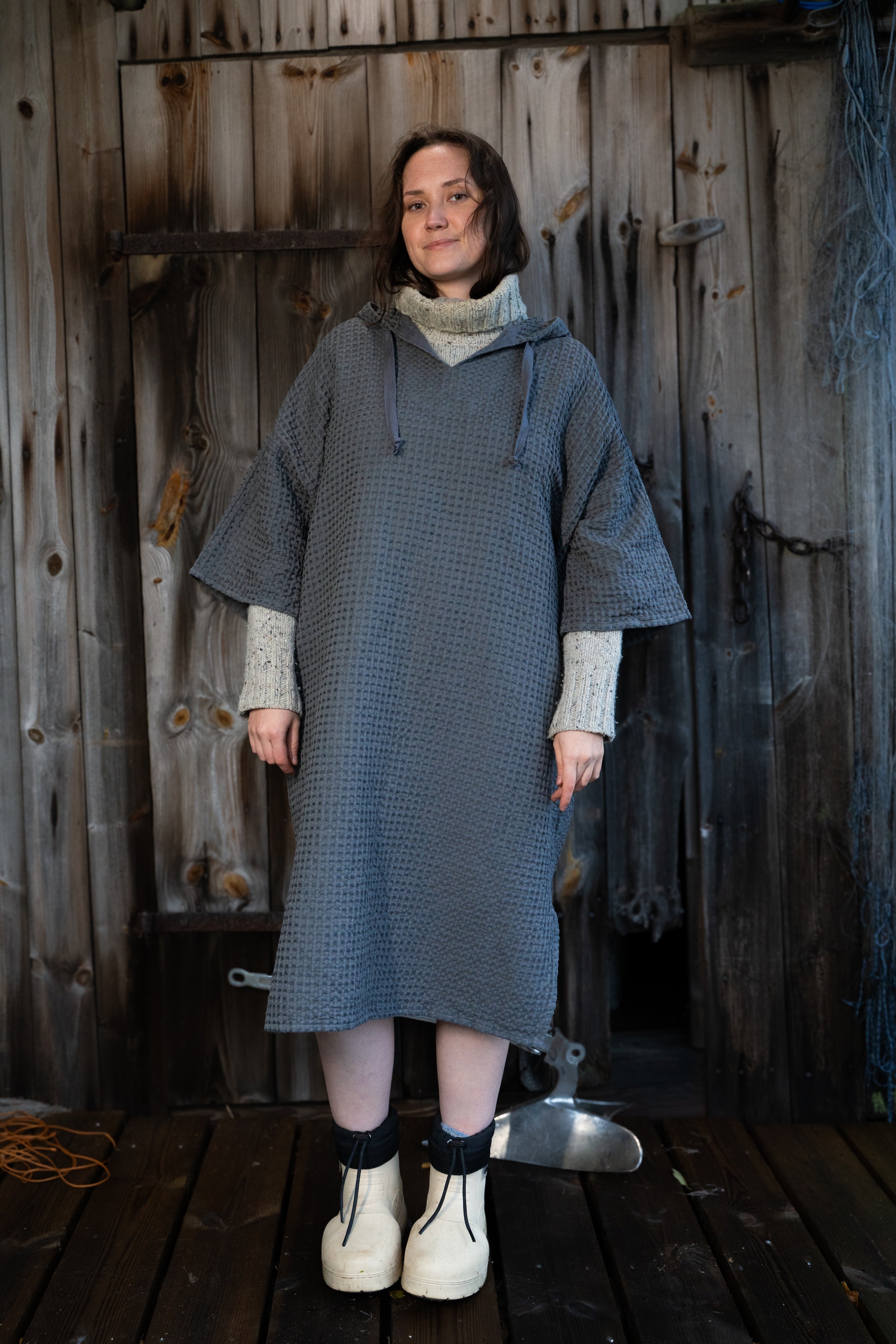 Surf-poncho / Waffle