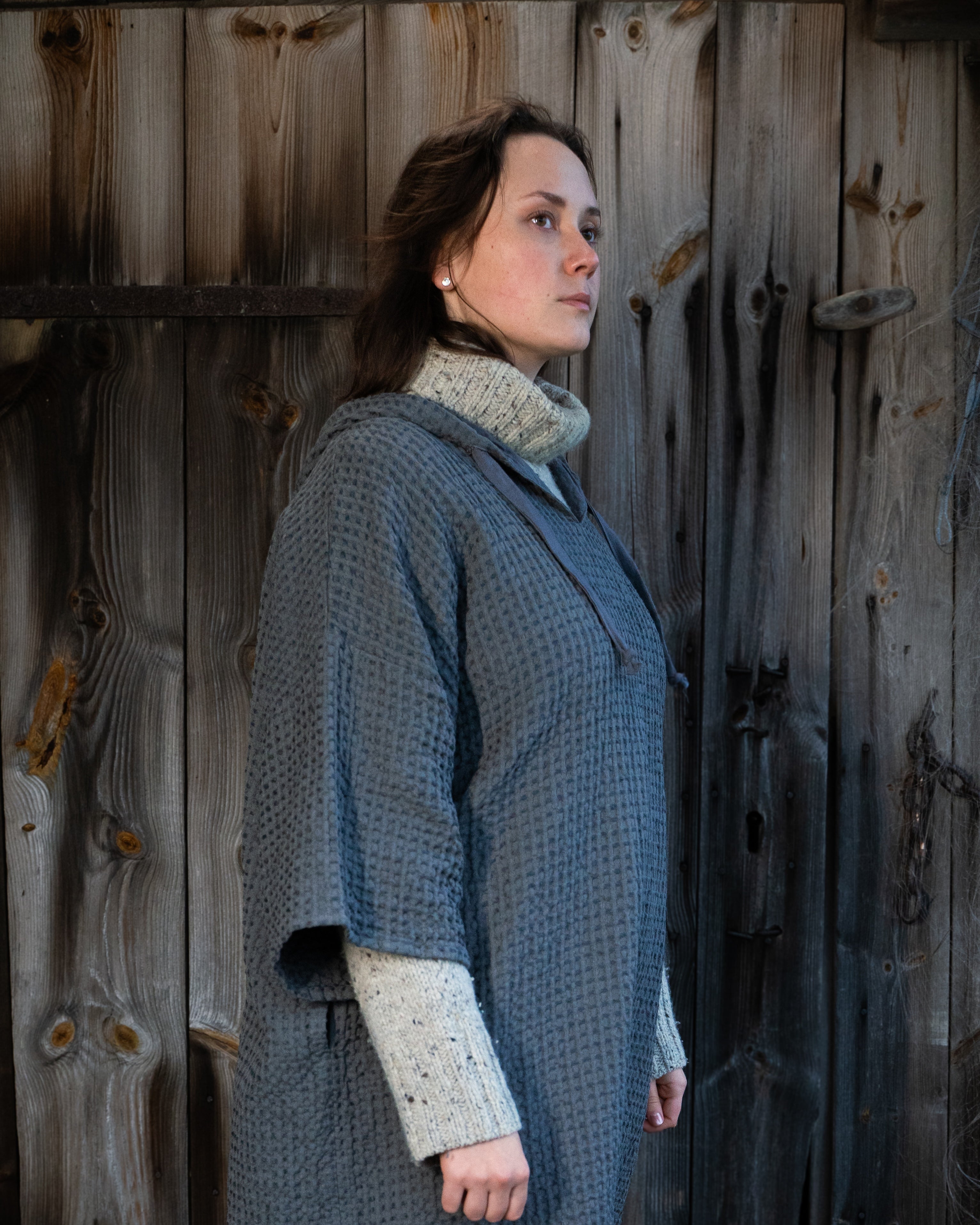 Surf-poncho / Waffle