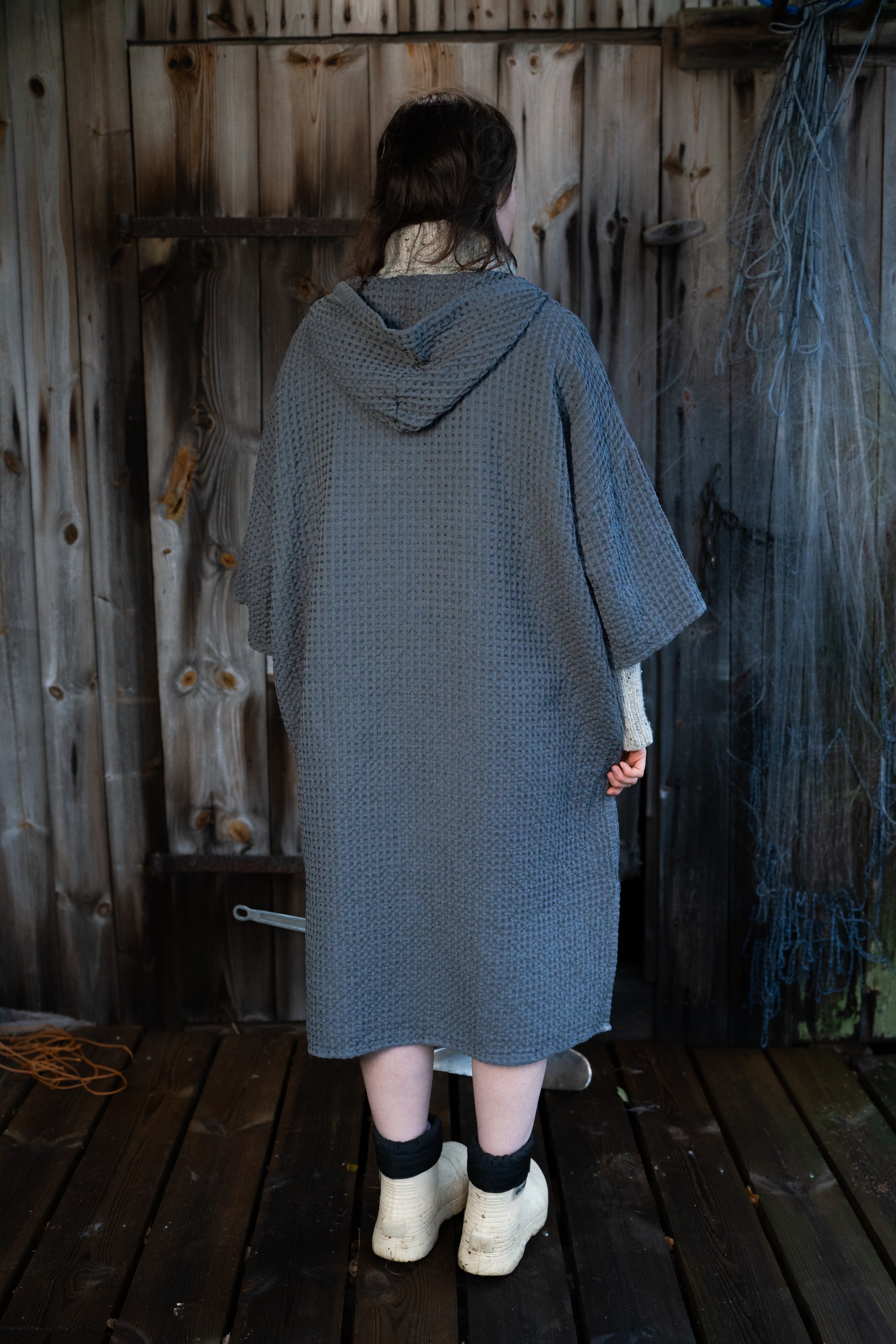 Surf-poncho / Waffle