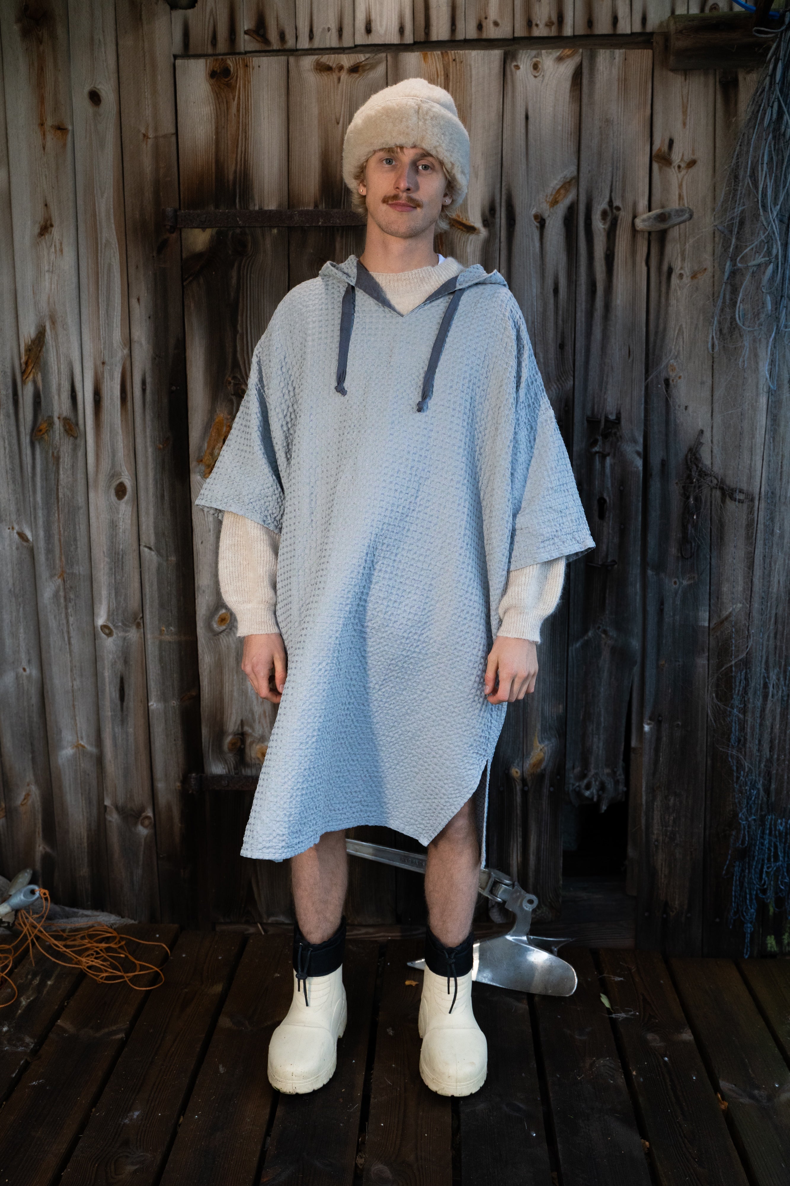 Surf-poncho / Waffle