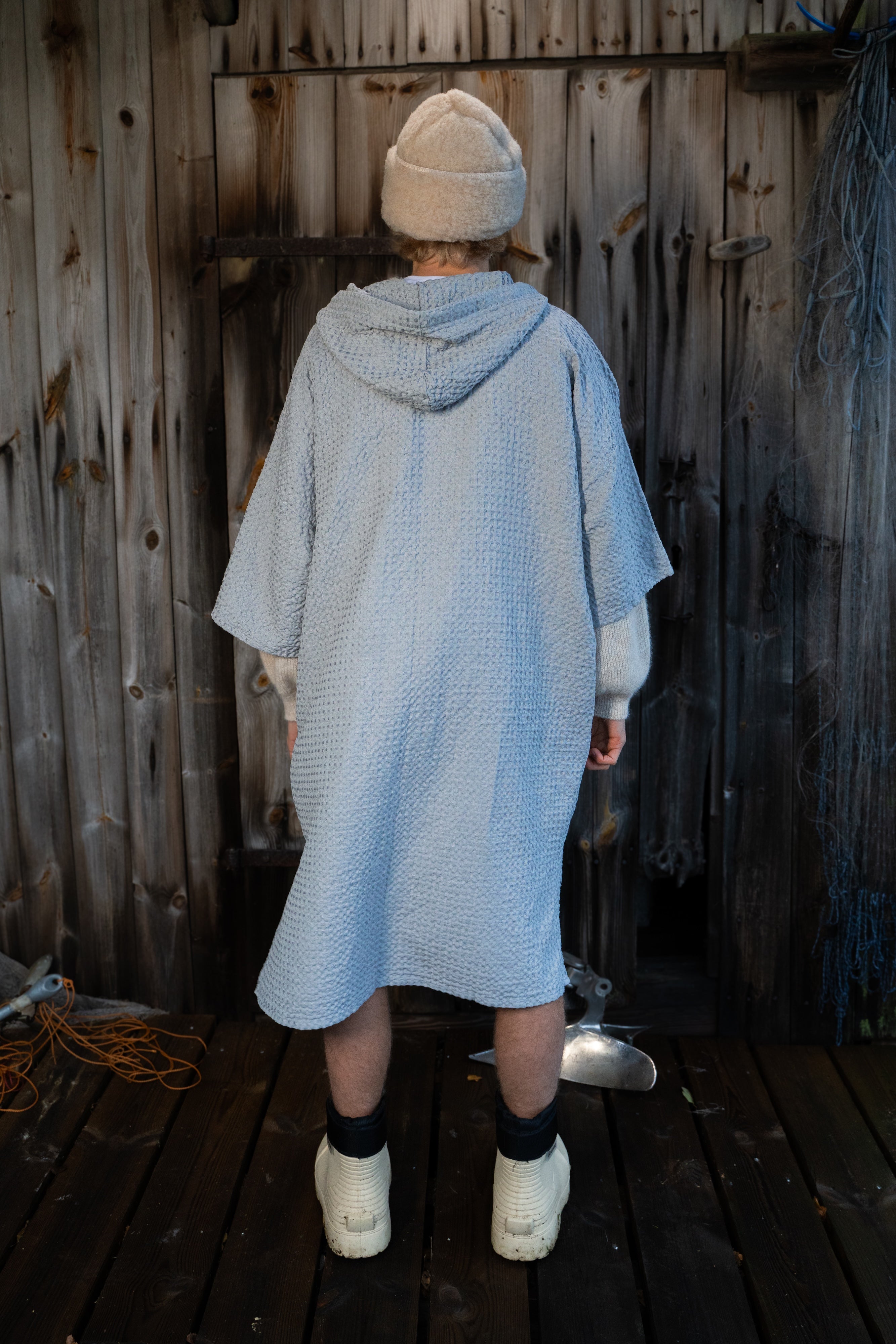 Surf-poncho / Waffle