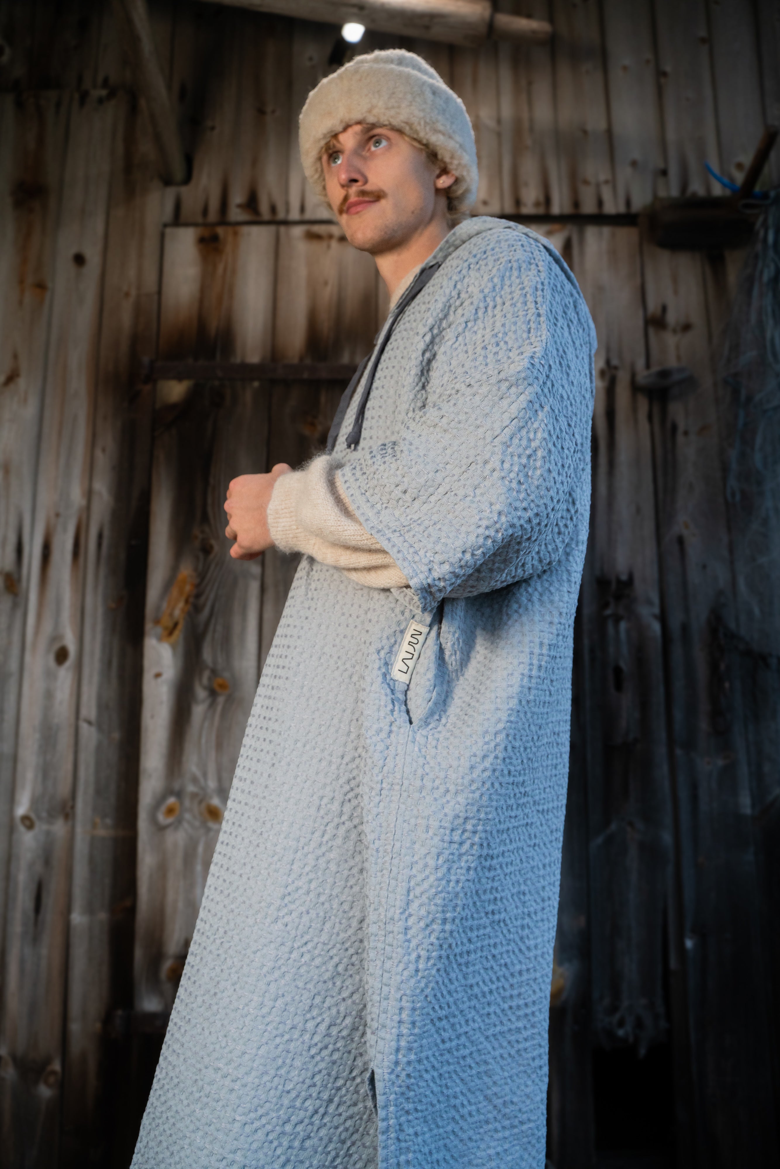 Surf-poncho / Waffle