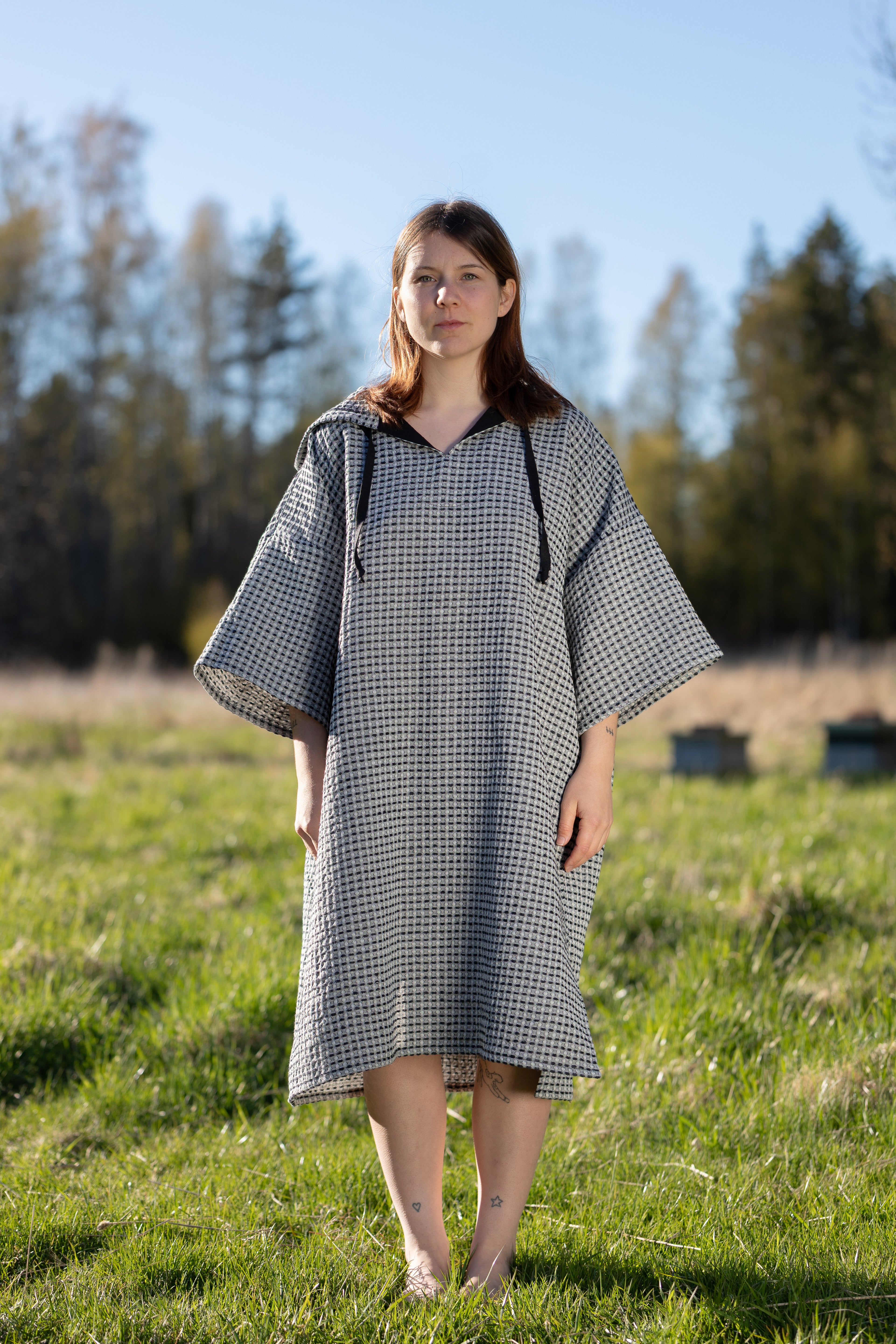 Surf-poncho / Waffle