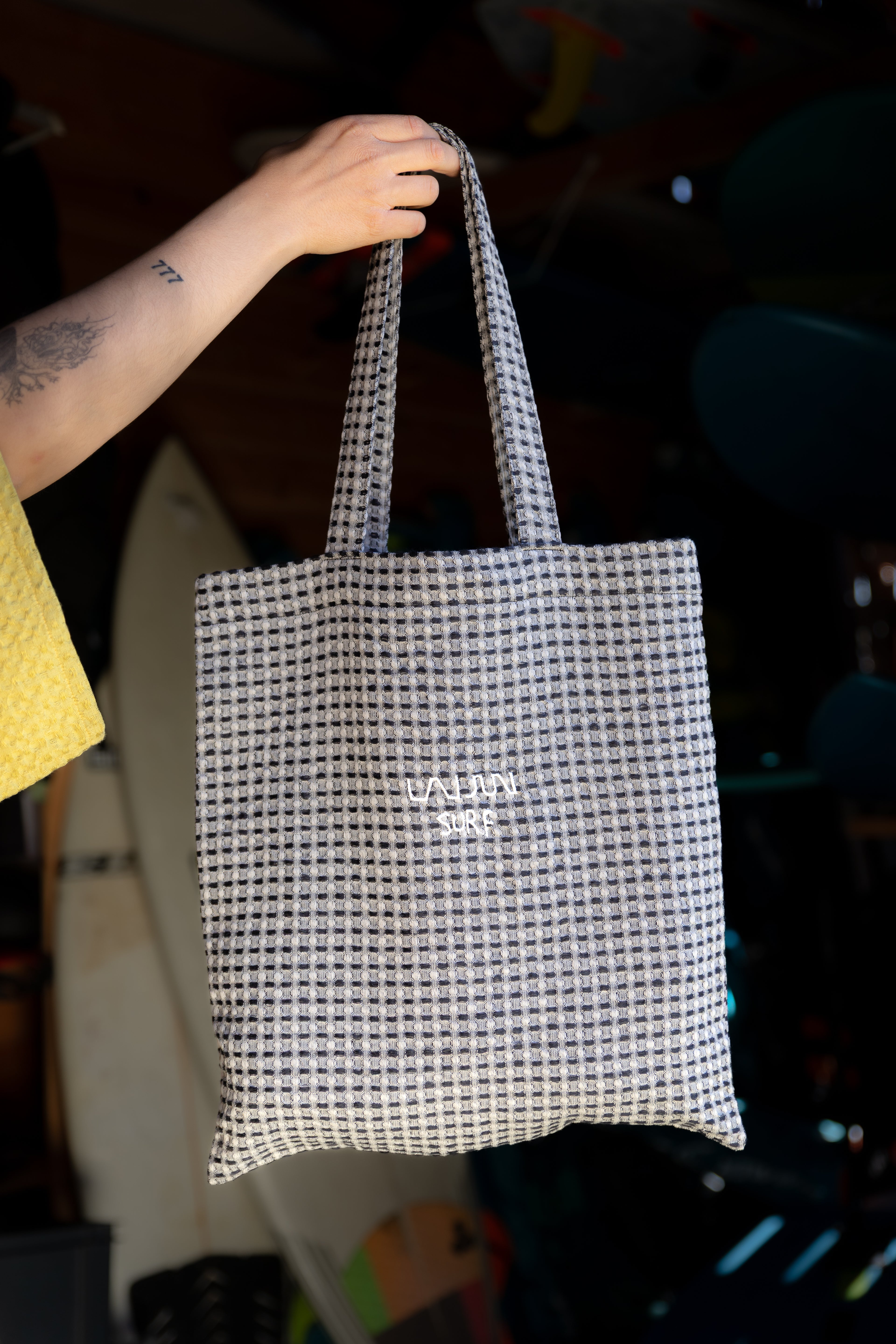 Surf-Tote bag / Waffle